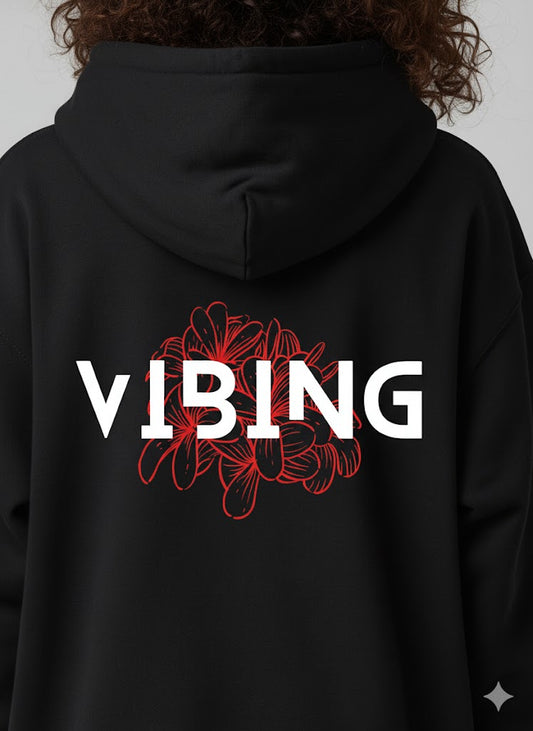 Elyair's Plumeria Vibe Hoodie for Female