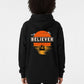 Elyair's Beliver Black Female Hoodie