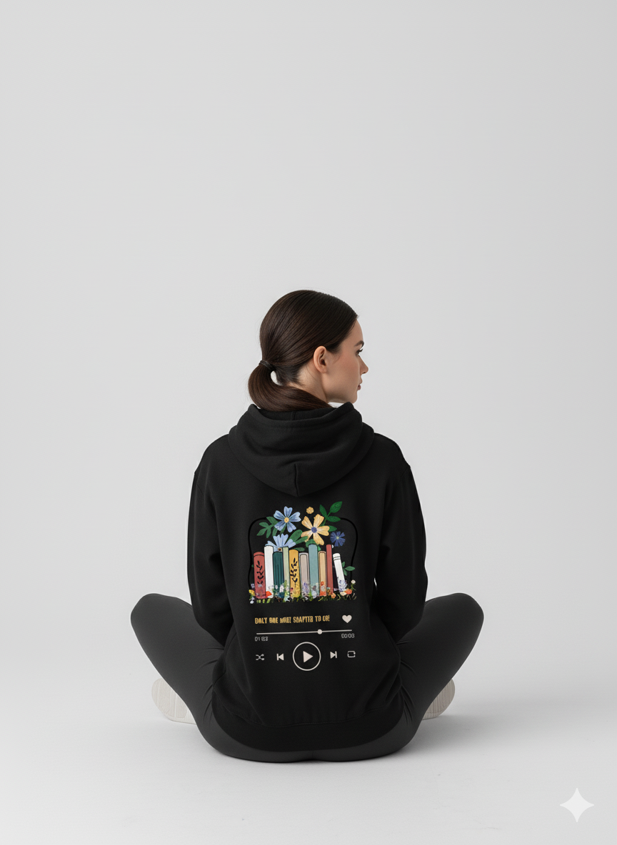 Elyair - Floral Over Sized Female Hoodie