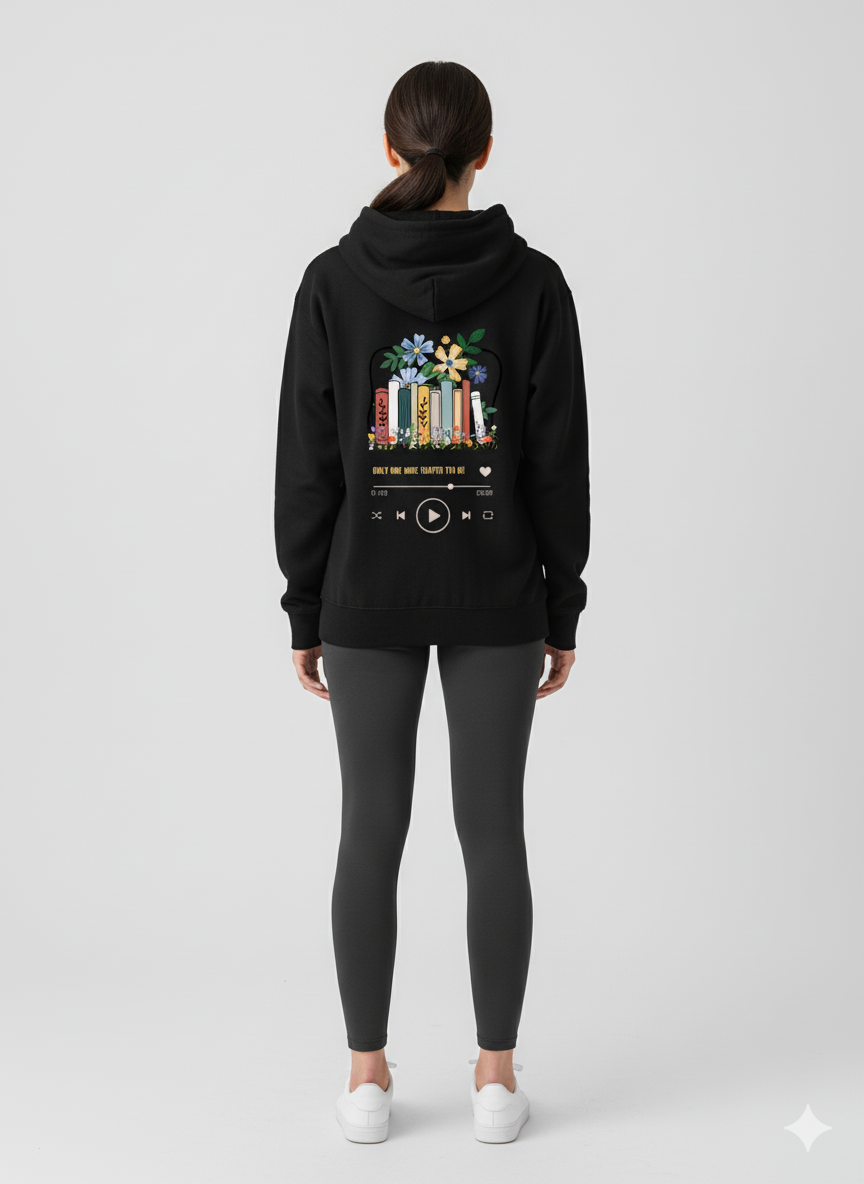 Elyair - Floral Over Sized Female Hoodie