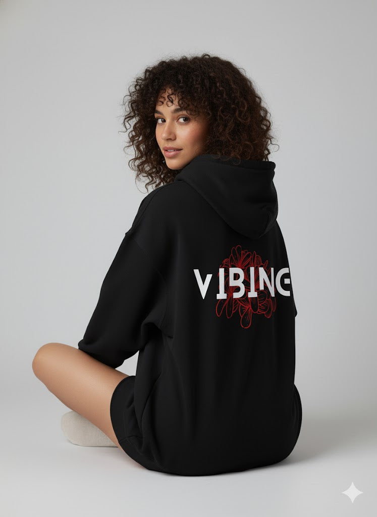 Elyair's Plumeria Vibe Hoodie for Female