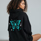 Elyair's Electric Flutter Hoodie For Women