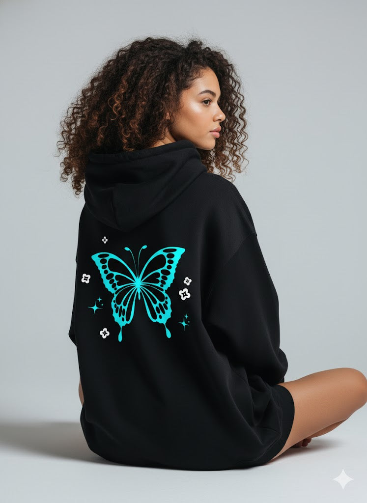 Elyair's Electric Flutter Hoodie For Women