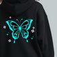 Elyair's Electric Flutter Hoodie For Women
