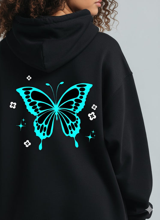Elyair's Electric Flutter Hoodie For Women