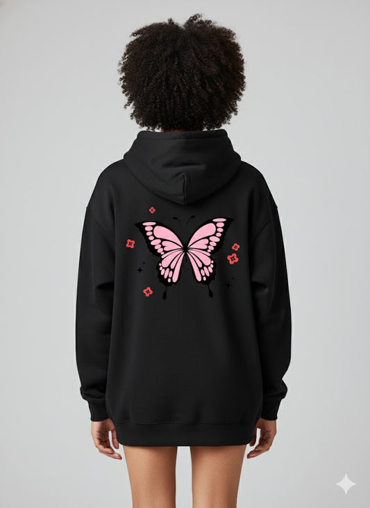 Elyair's Nova Butterfly Oversize Hoodie For Female