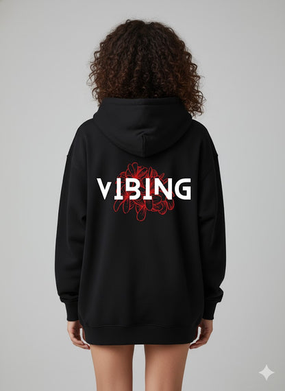 Elyair's Plumeria Vibe Hoodie for Female