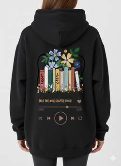 Elyair - Floral Over Sized Female Hoodie