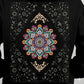 Elyair's Serenity Mandala Art Oversized Drop Shoulder Hoodie