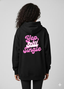 Elyair's roovy 'Yep, Single' Oversized Hoodie