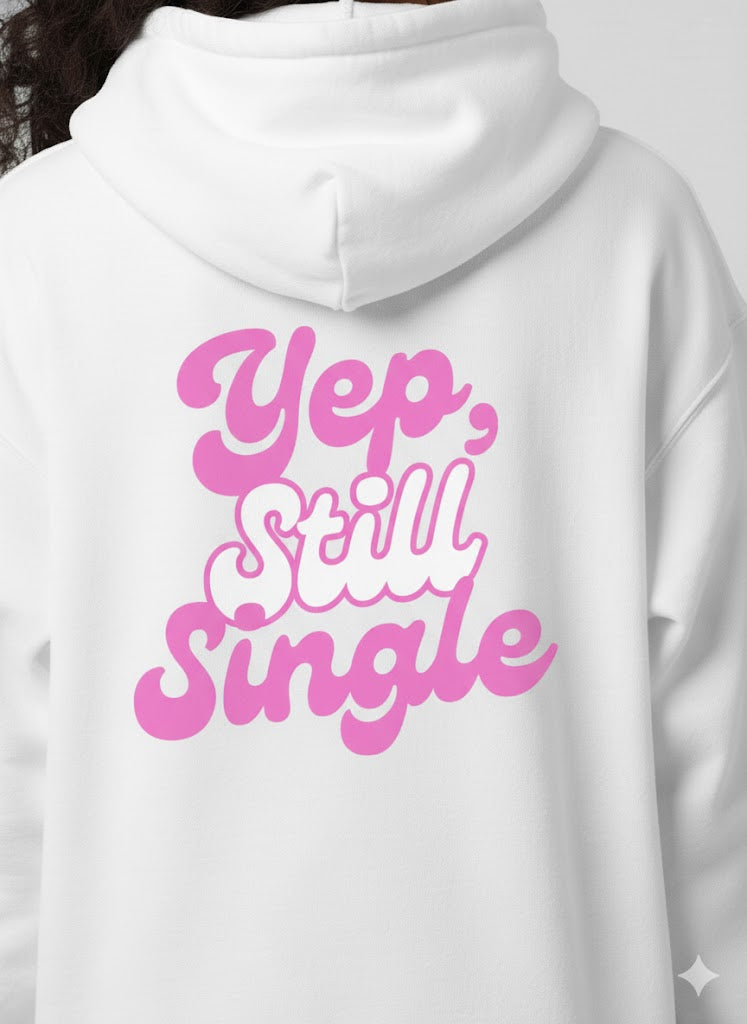 Elyair's roovy 'Yep, Single' Oversized Hoodie